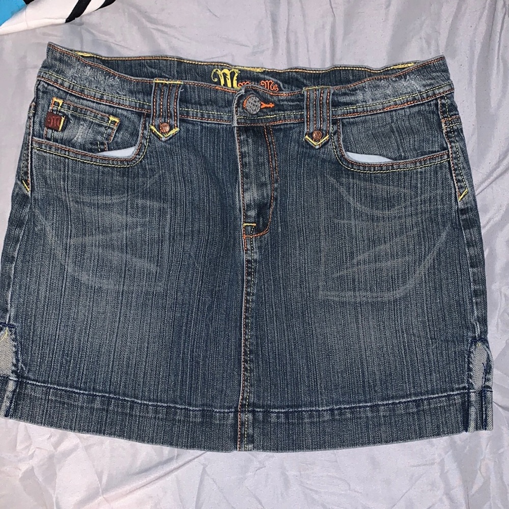 Miss me jean skirt